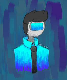 A digital painting of Quad-B.